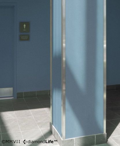 Stainless Steel Corner Guards, reference design 012